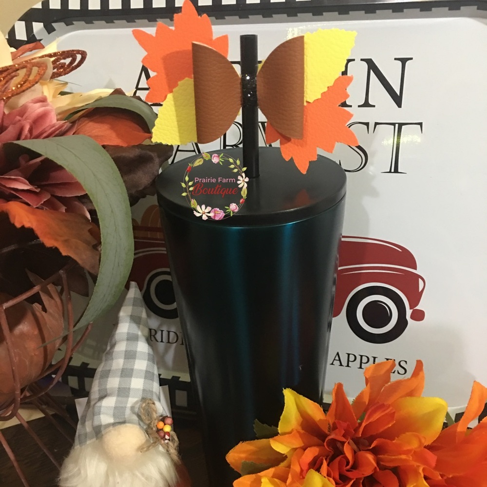 Fall Straw Topper